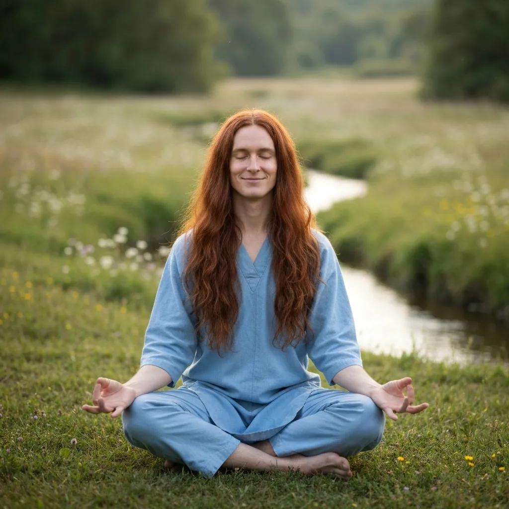 Persona meditando para mejorar el control emocional en la toma de decisiones financieras